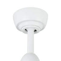 Hugo 42-in White Reversible DC Ceiling Fan
