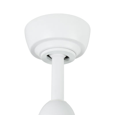 Hugo 42-in White Reversible DC Ceiling Fan