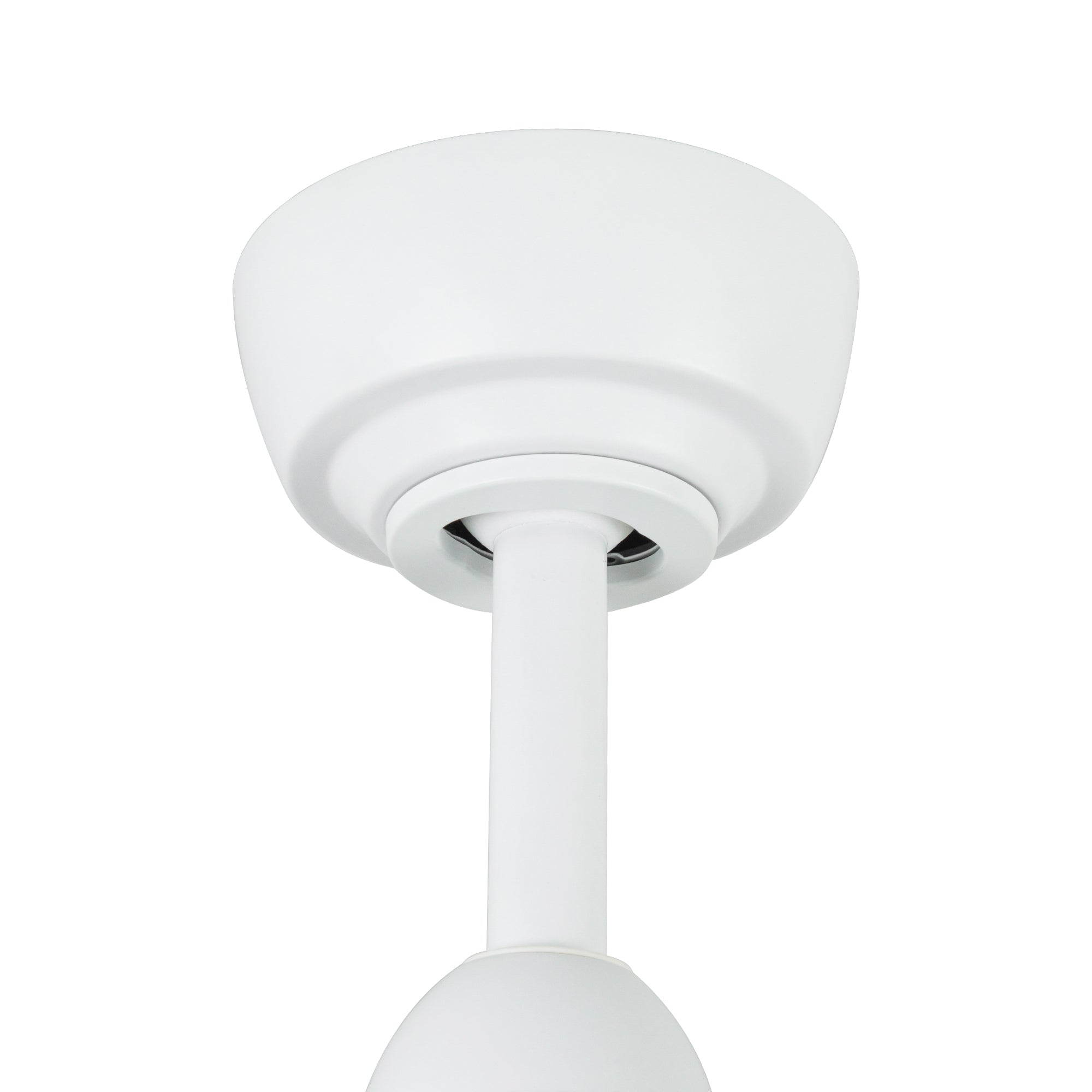Hugo 42-in White Reversible DC Ceiling Fan
