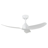 Hugo 42-in White Reversible DC Ceiling Fan