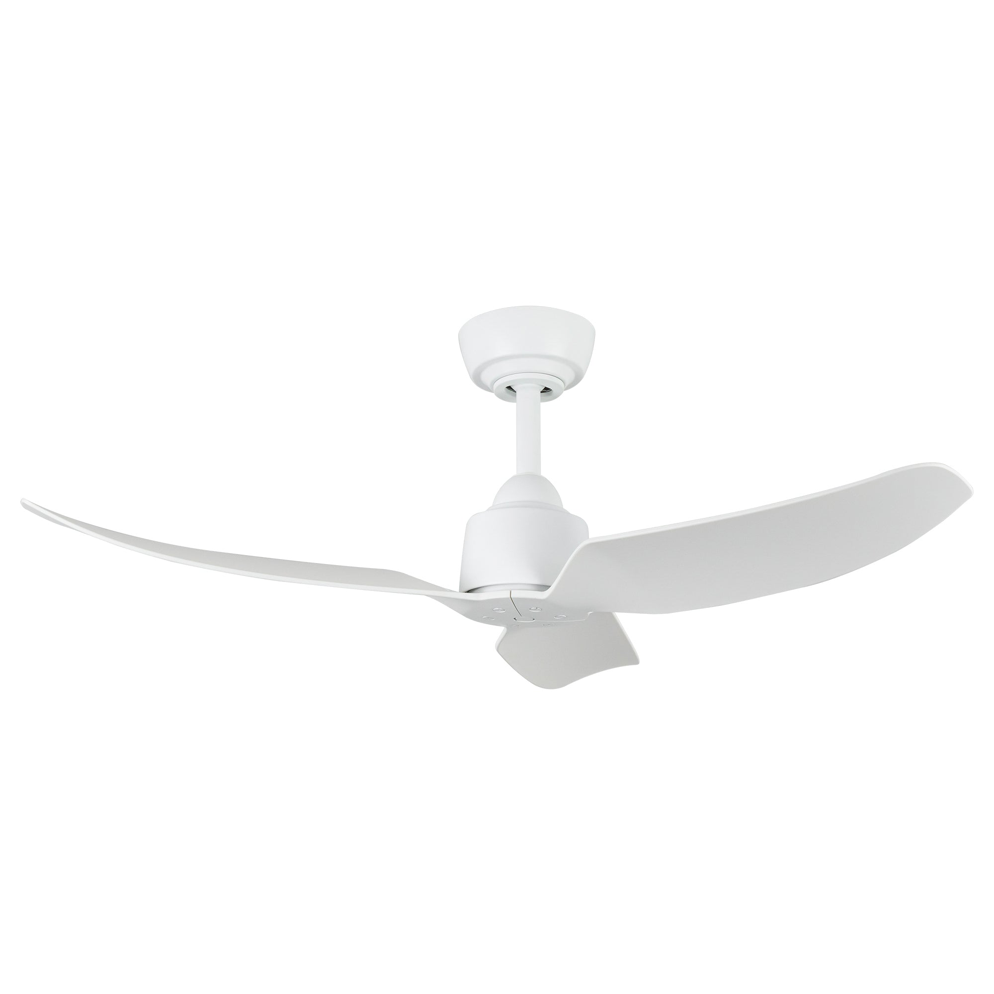 Hugo 42-in White Reversible DC Ceiling Fan