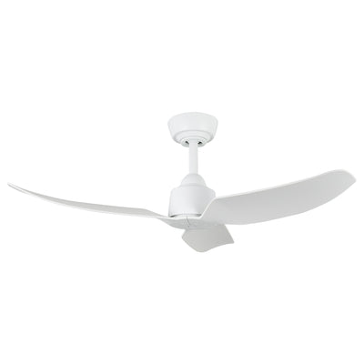 Hugo 42-in White Reversible DC Ceiling Fan
