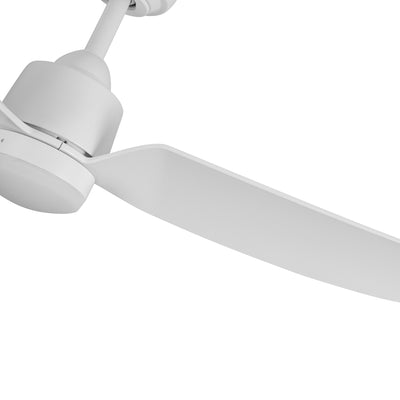 Hugo 52-in Matte White Reversible DC Ceiling Fan
