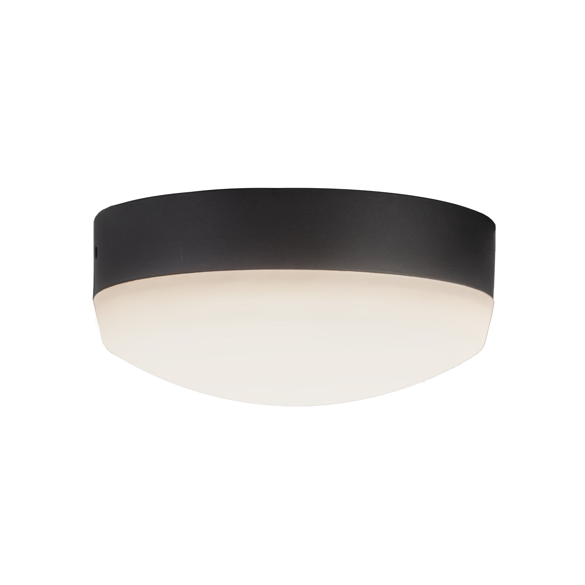 Hugo 5-in Matte Black Fan Light Kit