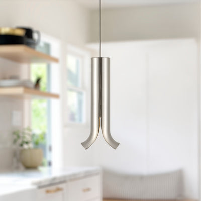 Husk 9-in Stainless Steel Pendant