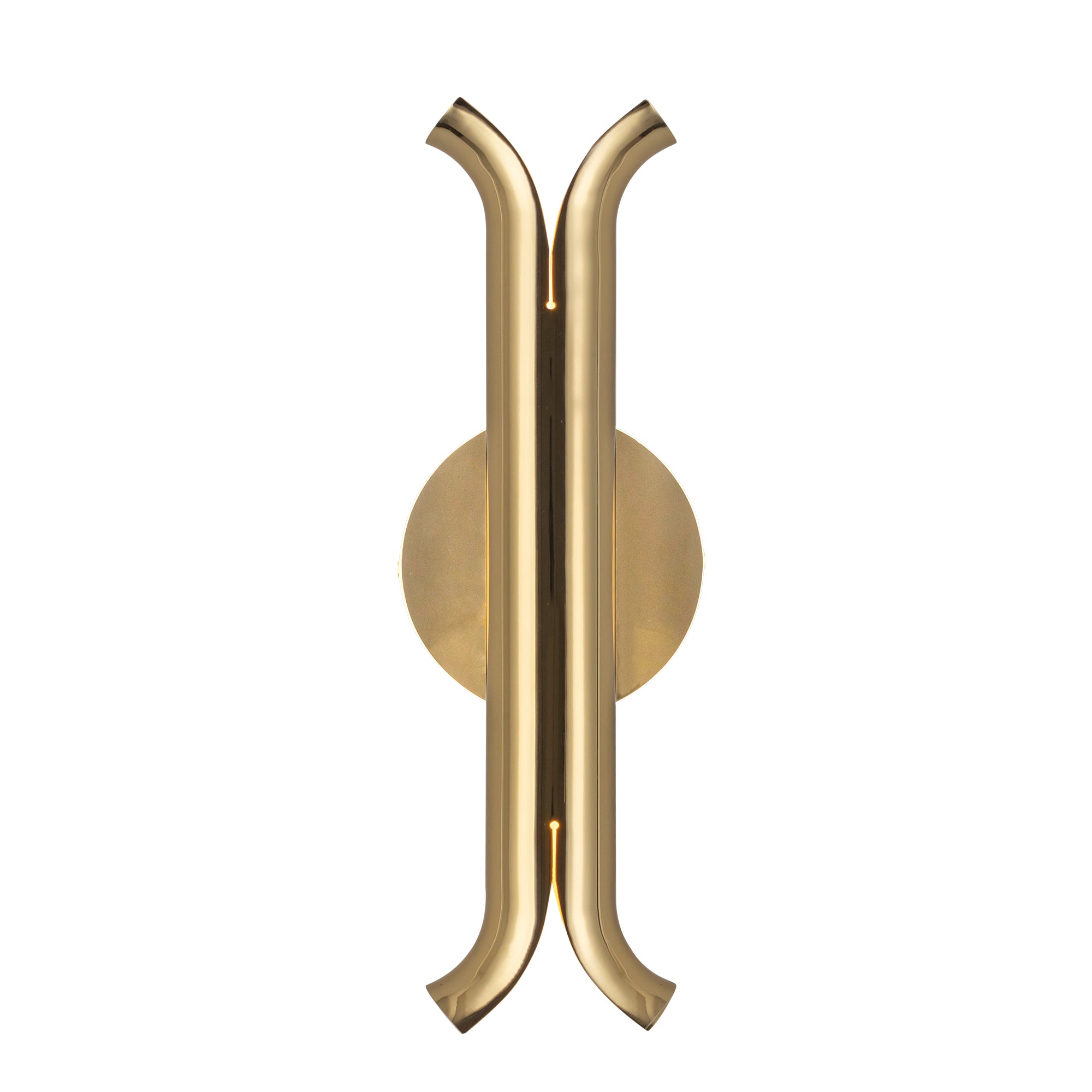 Husk 14-in Stainless Steel Wall Sconce