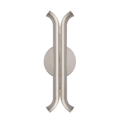 Husk 14-in Stainless Steel Wall Sconce