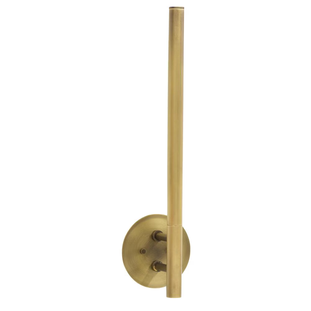 5-inch Slim-Line Antique Brass Wall Sconce