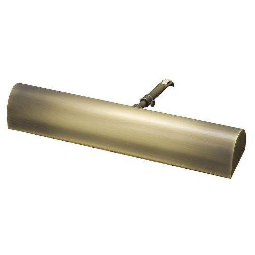 8-inch Classic Traditional Antique Brass in-Line Hi-Lo Switch Plug-In Picture Light