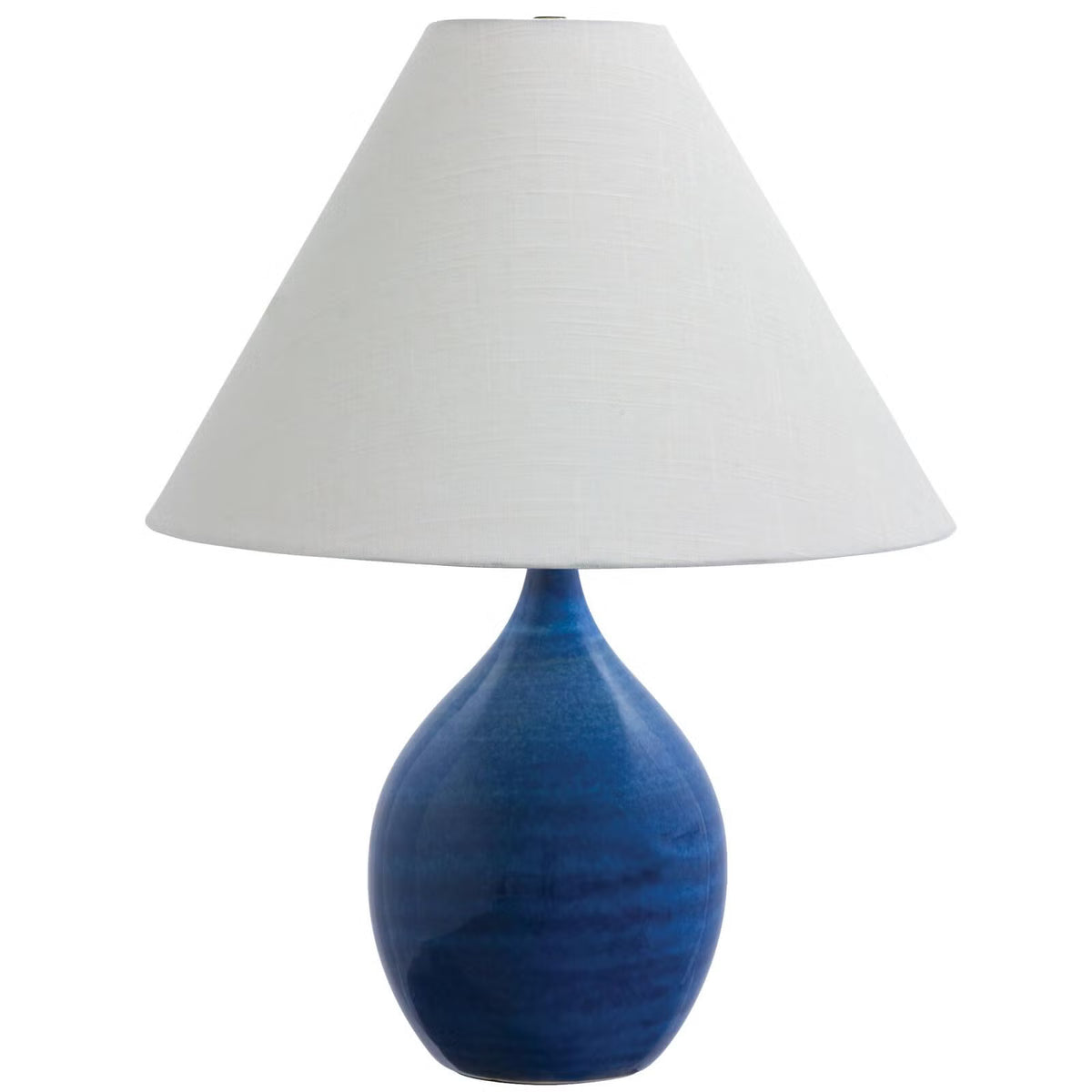 23-inch Scatchard Midnight Blue Table Lamp