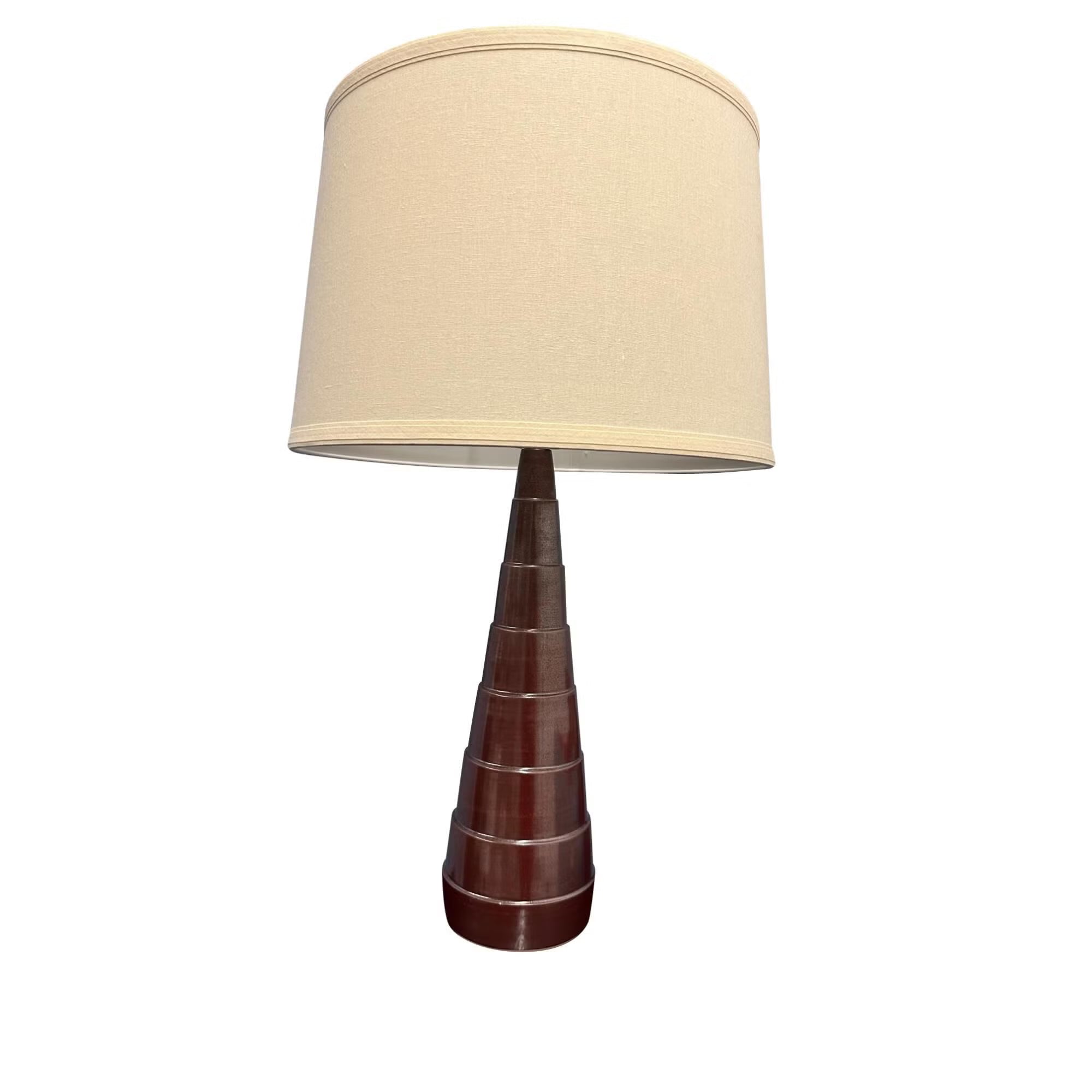 26.5-inch Scatchard Iron Red Accent Table Lamp