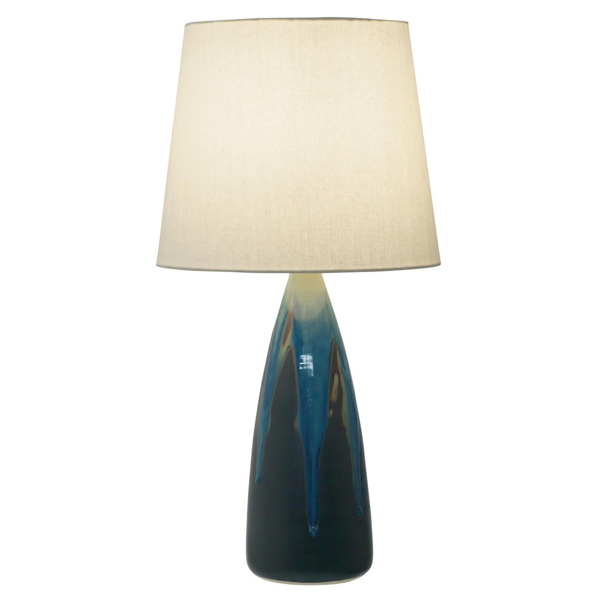 25.5-inch Scatchard Cornflower Blue Table Lamp