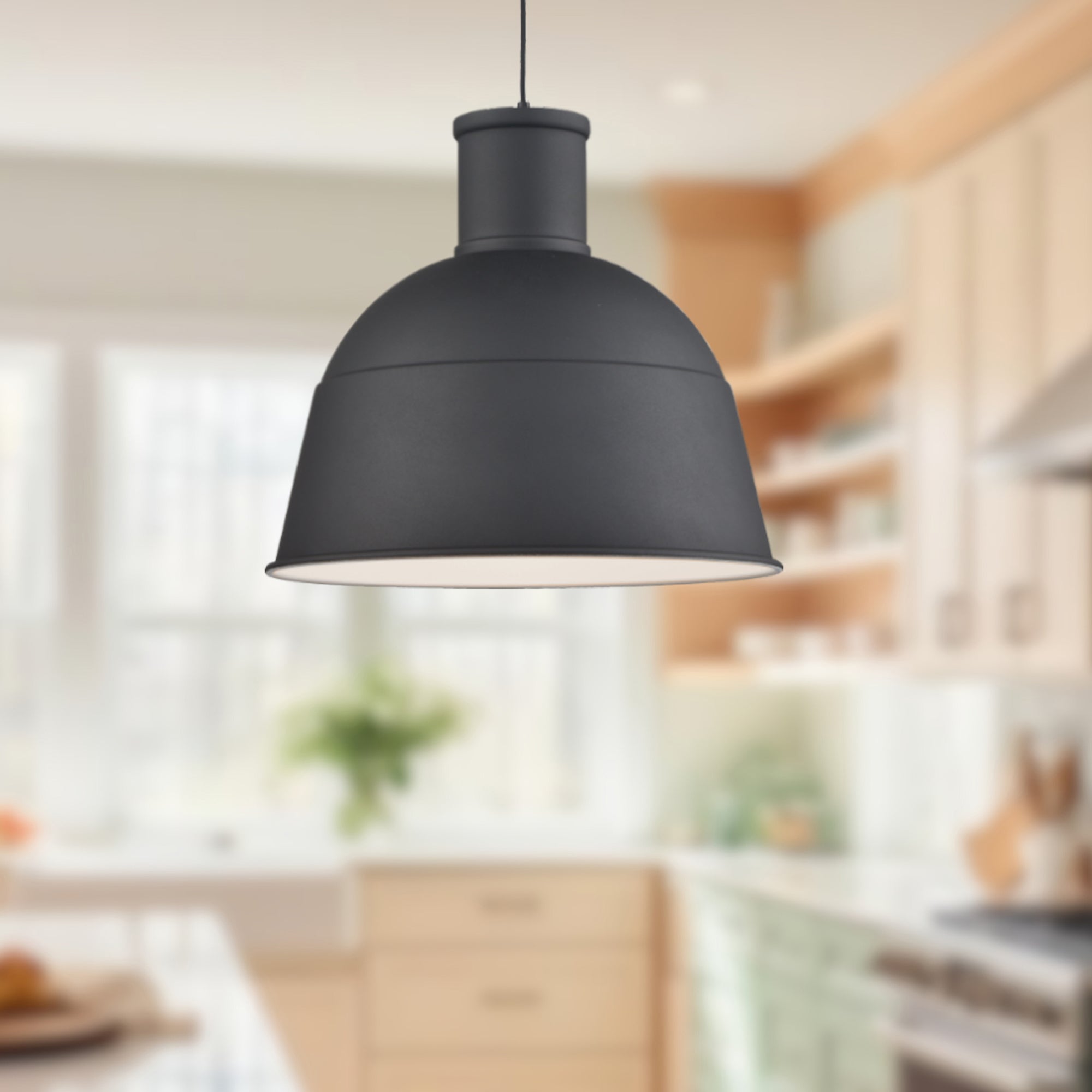 Irving 13-in Aluminum Pendant