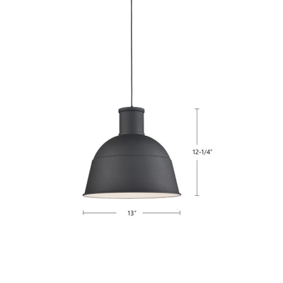 Irving 13-in Aluminum Pendant