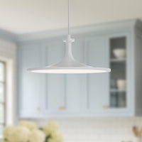 Issa 12-in Aluminum Pendant