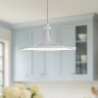 Issa 12-in Aluminum Pendant