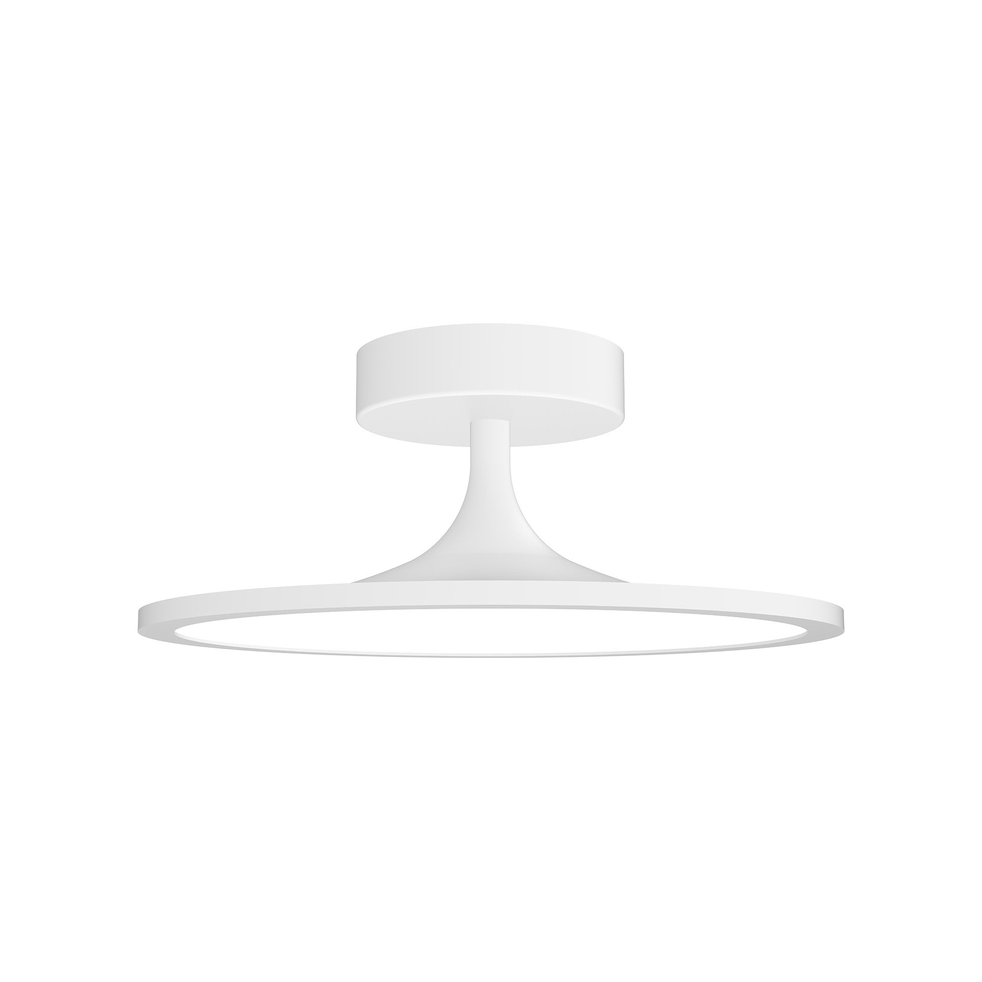 Issa 12-in Aluminum Semi-Flush Mount