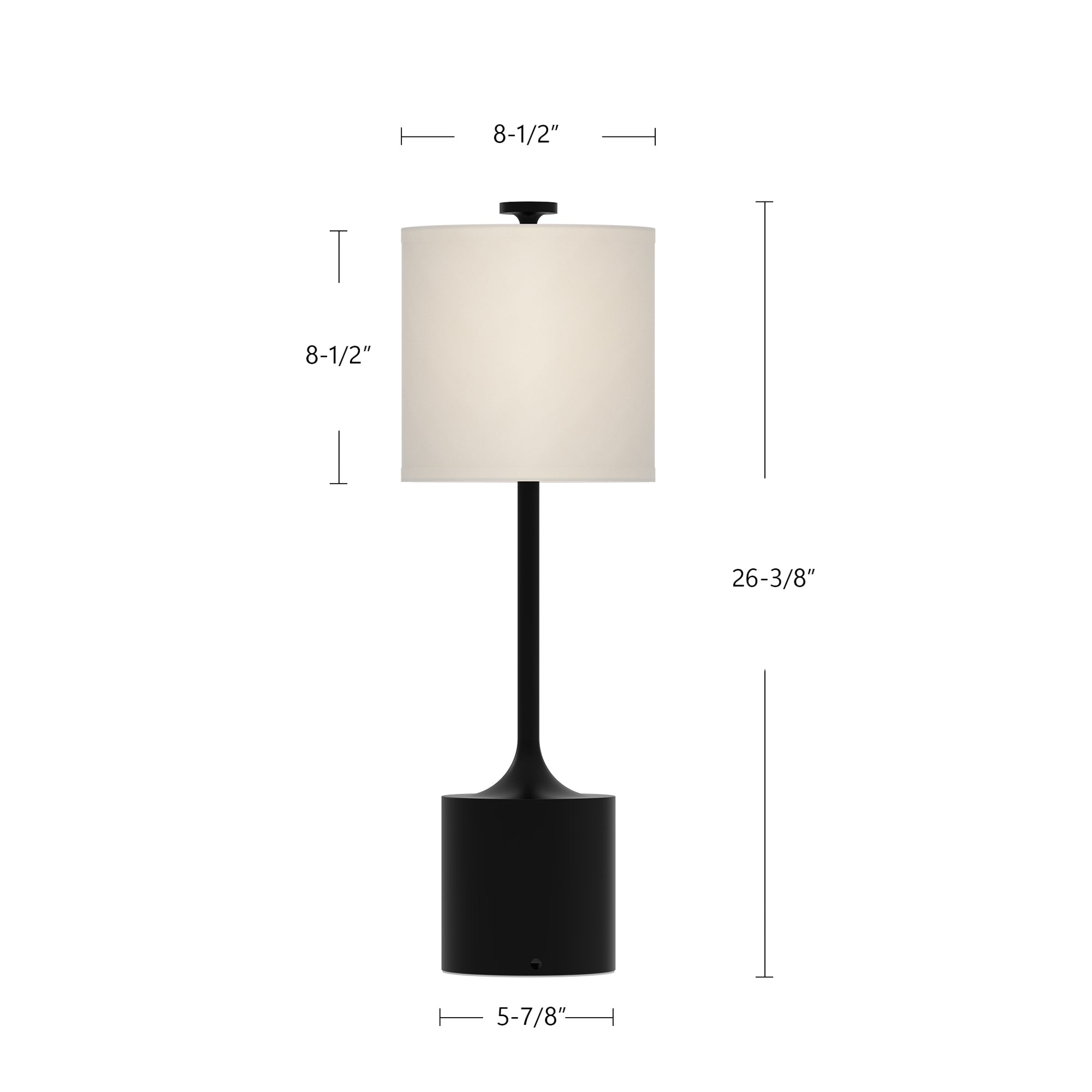 Issa 26-in Steel Table Lamp