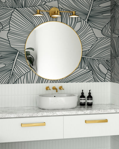 Issa 21-in Aluminum Vanity Light