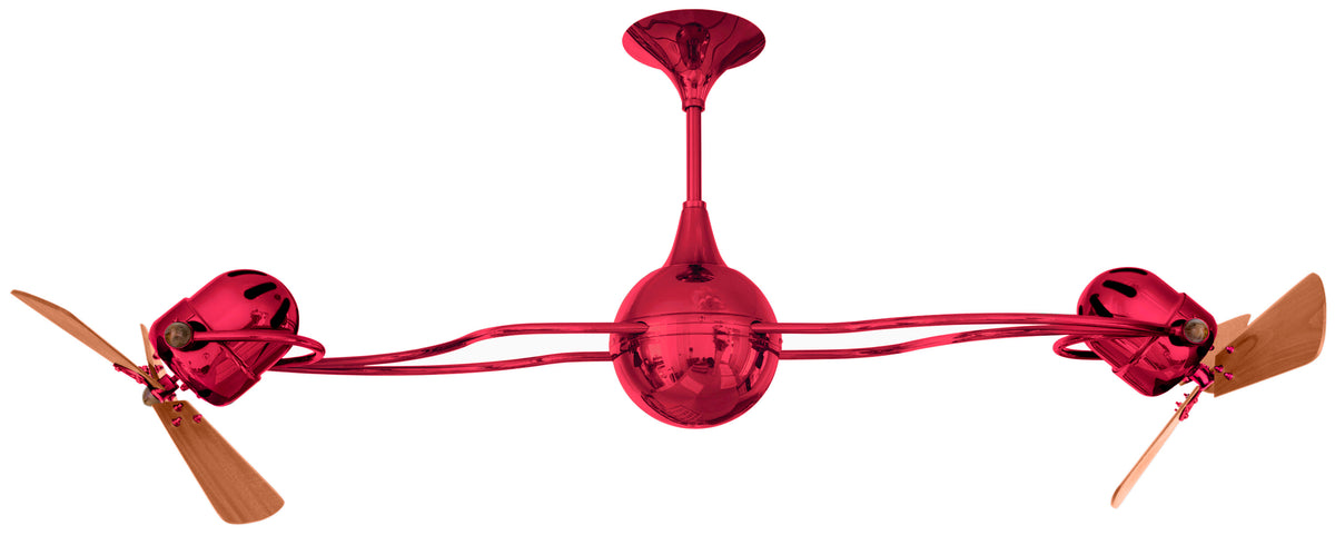 Italo Ventania Double Head Rotational Ceiling Fan Without Light Kit