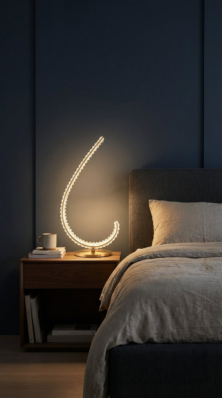 Grace Crystal Table Lamp | Touch Dimmable 16W LED