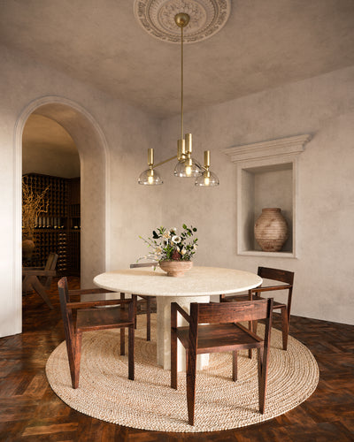 Jude 38-in Steel Chandelier