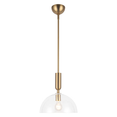 Jude 12-in Steel Pendant