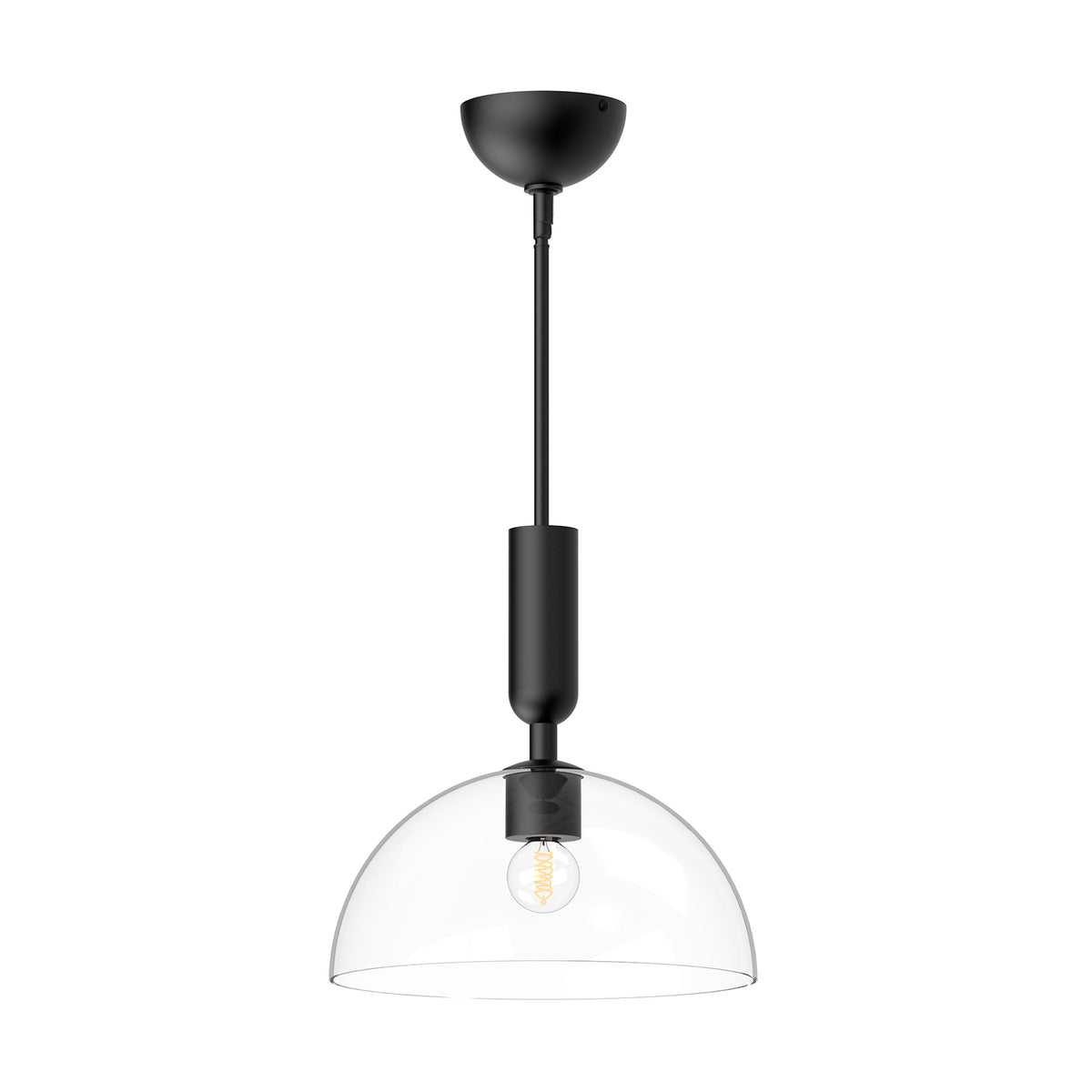 Jude 12-in Steel Pendant