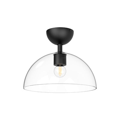 Jude 12-in Steel Semi-Flush Mount