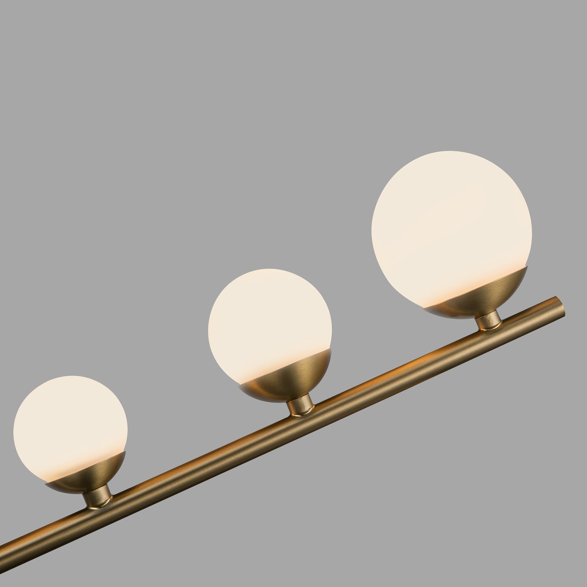 Cypress 3 Head Aluminum Chandelier