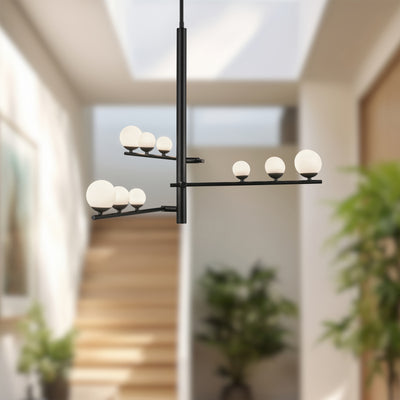 Cypress 3 Head Aluminum Chandelier