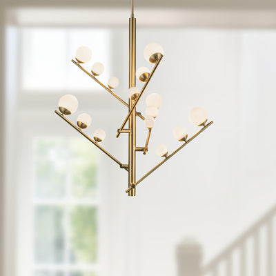 Cypress 5 Head Aluminum Chandelier