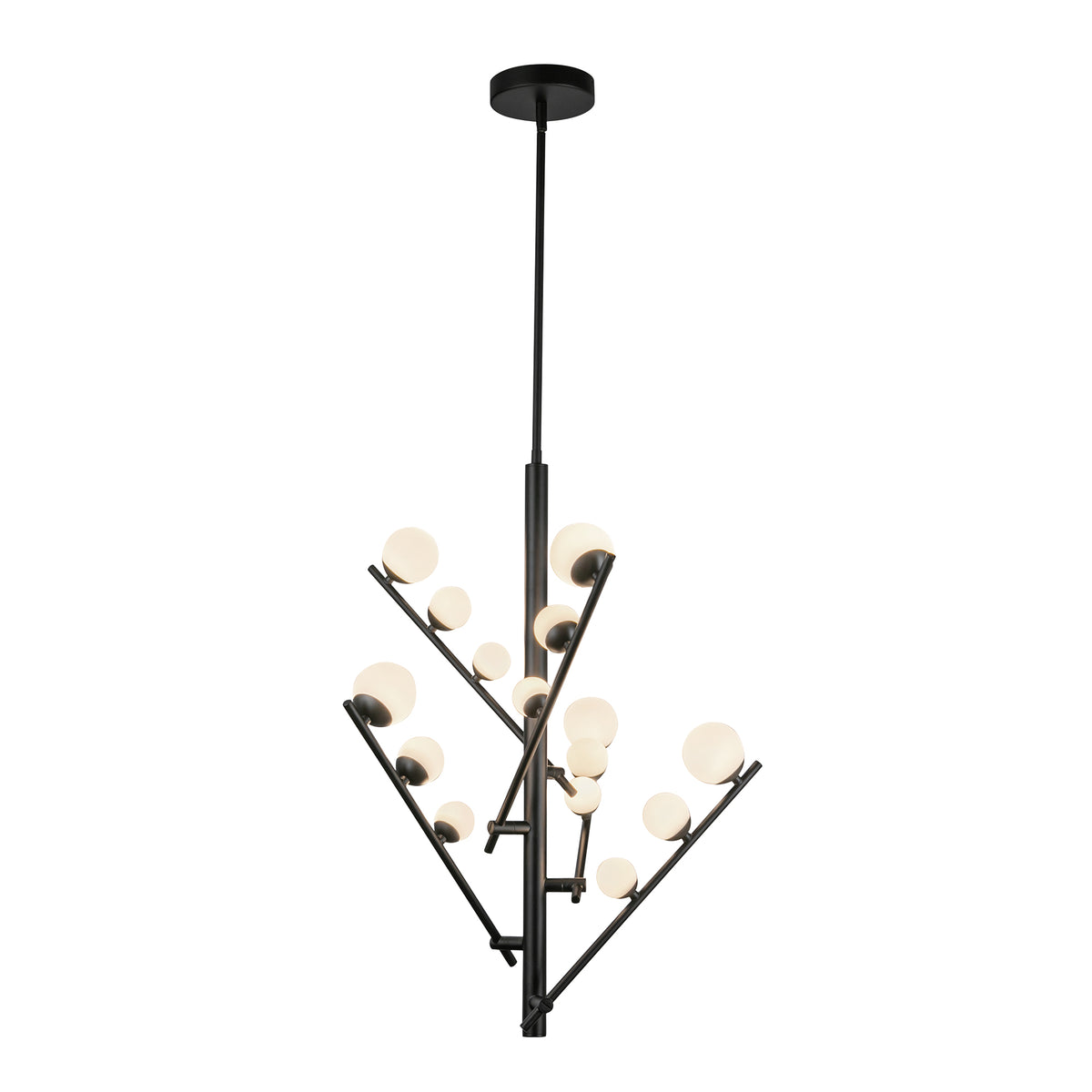 Cypress 5 Head Aluminum Chandelier