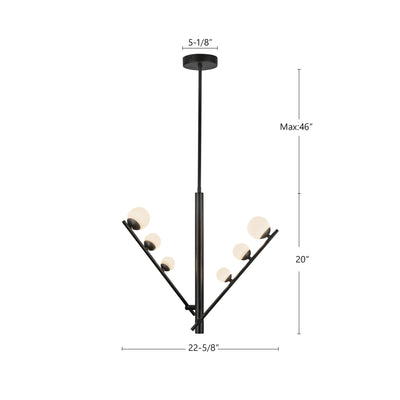 Cypress 2 Head Aluminum Pendant