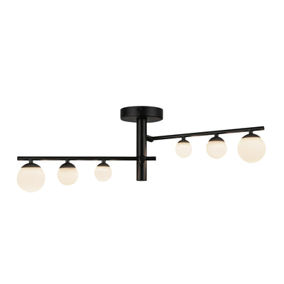 Cypress 2 Head Aluminum Semi-Flush Mount