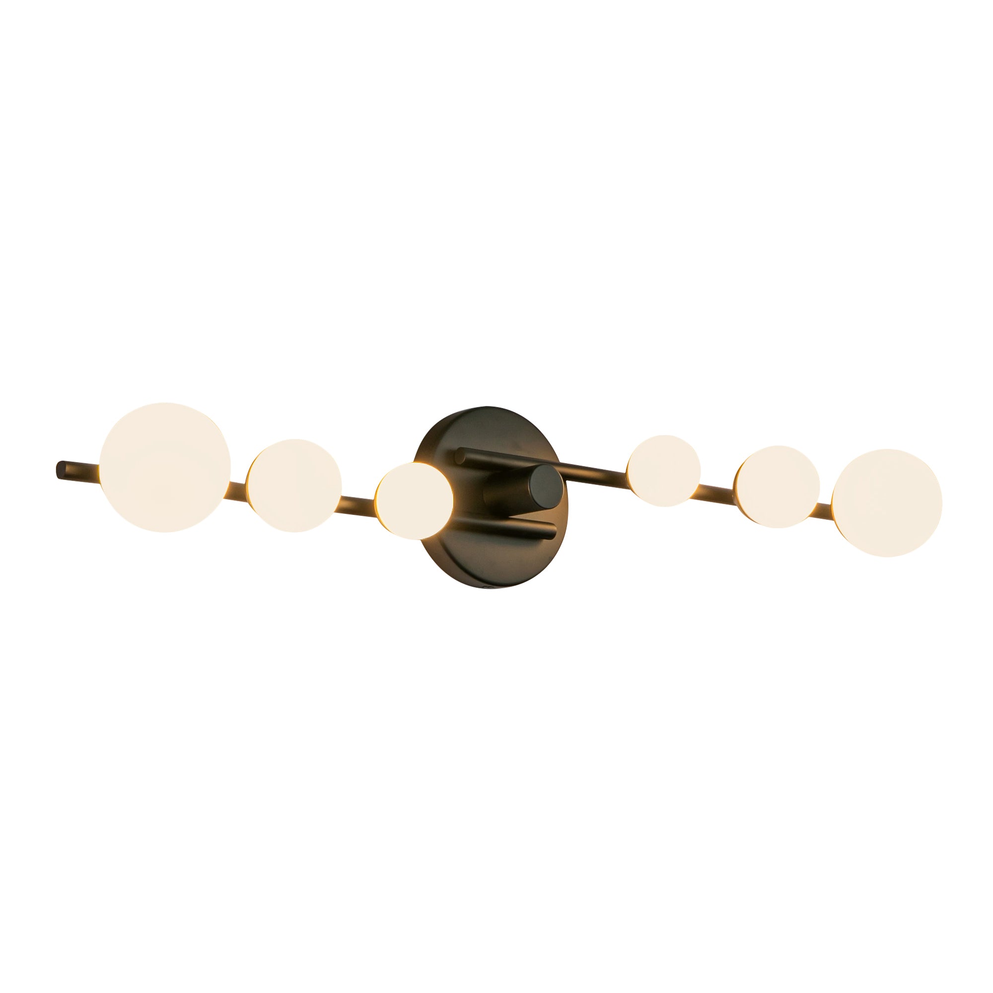 Cypress 29-in Aluminum Vanity Light