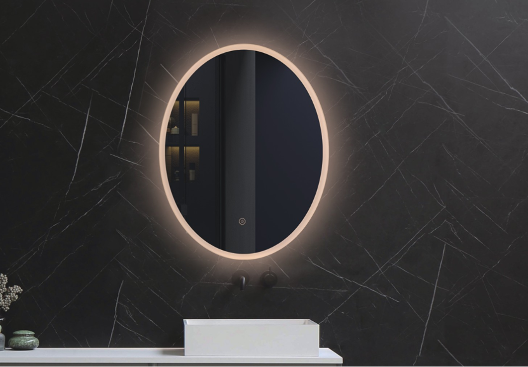 Jill 20x28'' Oval Led Mirror