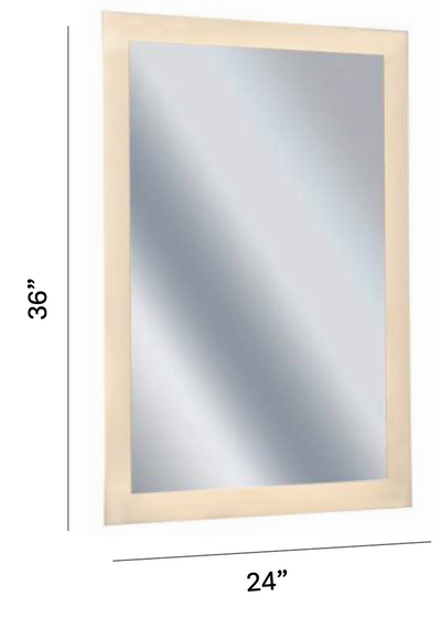 Jill 36x55'' Rectangular Led Mirror