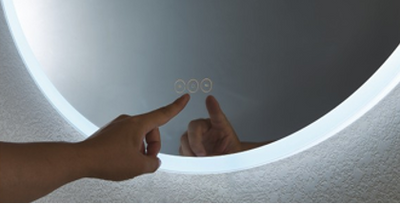 Jill 24x24'' Round Led Mirror