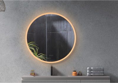 Jill 24x24'' Round Led Mirror