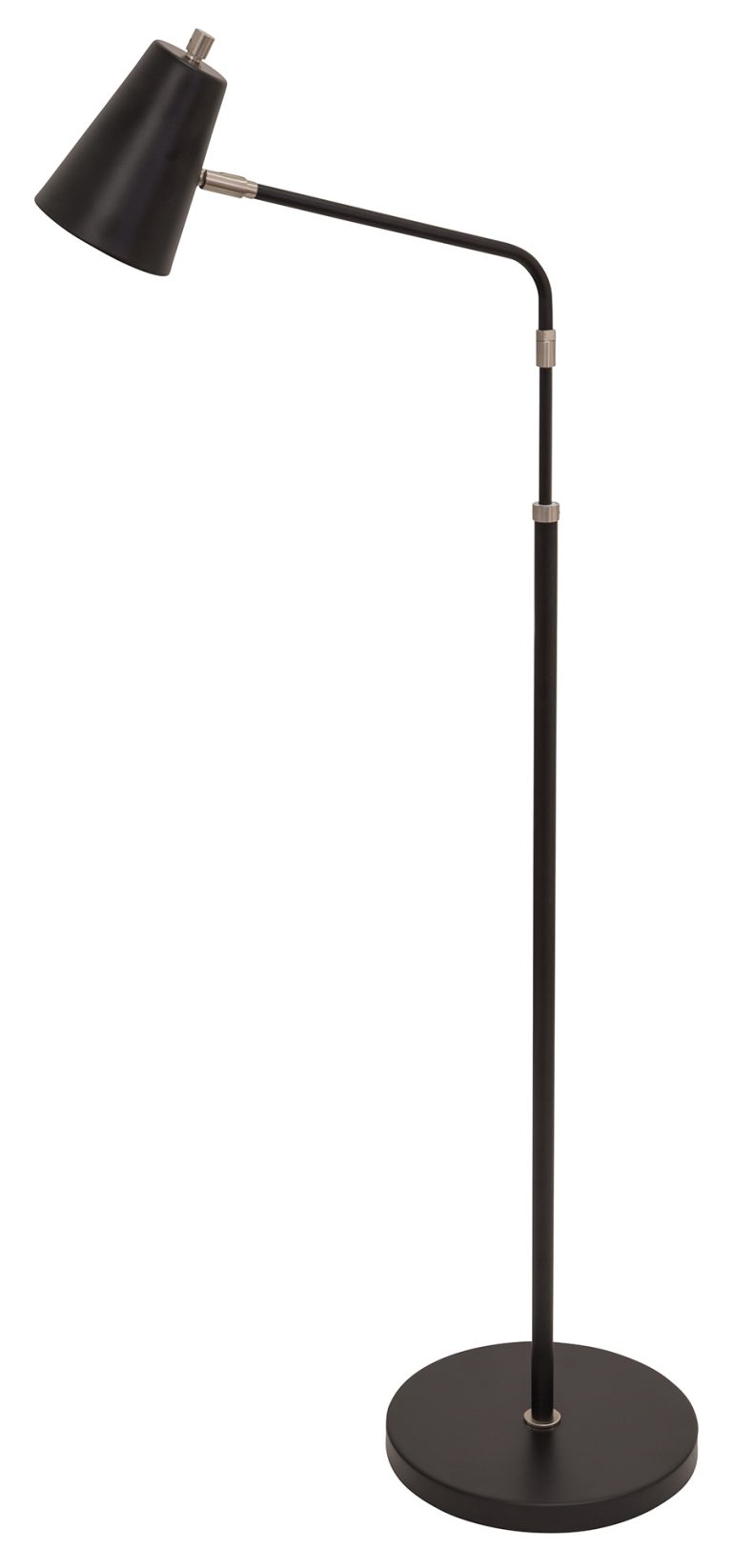 42-inch Kirby Black Floor Lamp