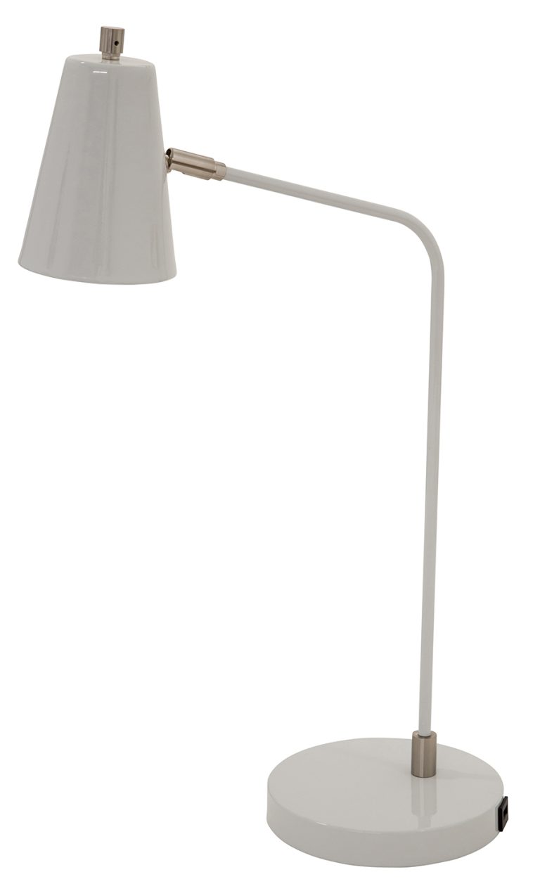 23.5-inch Kirby Gray Accent Table Lamp