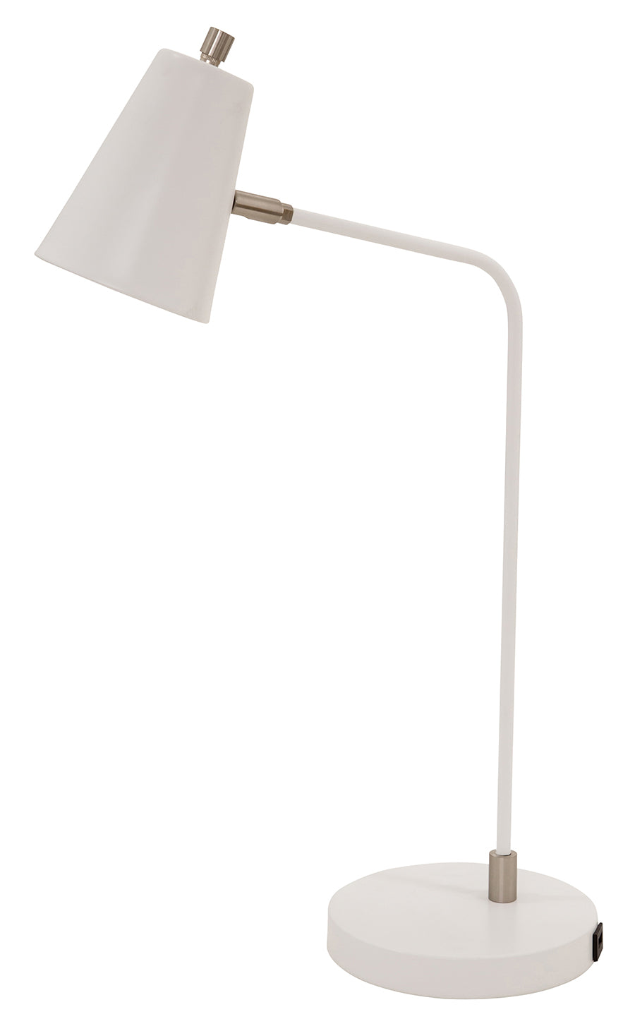 23.5-inch Kirby White Accent Table Lamp