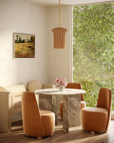 Kai 11-in Rattan Shade Socket Pendant