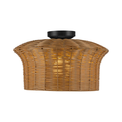 Kai 16-in Steel Semi-Flush Mount