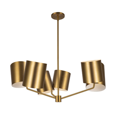Keiko 30-in Aluminum Chandelier