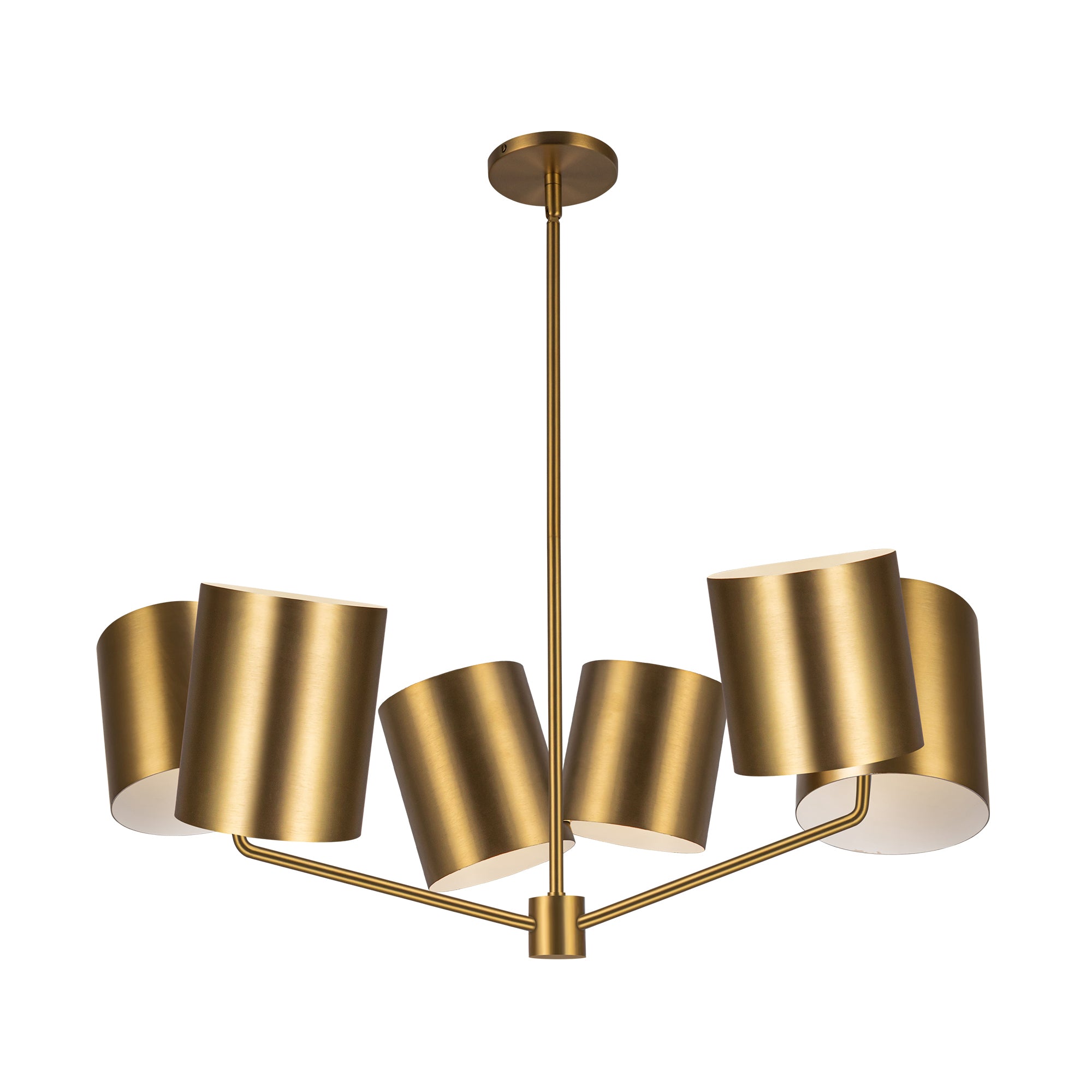 Keiko 30-in Aluminum Chandelier