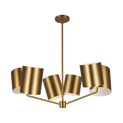 Keiko 30-in Aluminum Chandelier