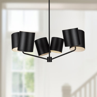 Keiko 30-in Aluminum Chandelier