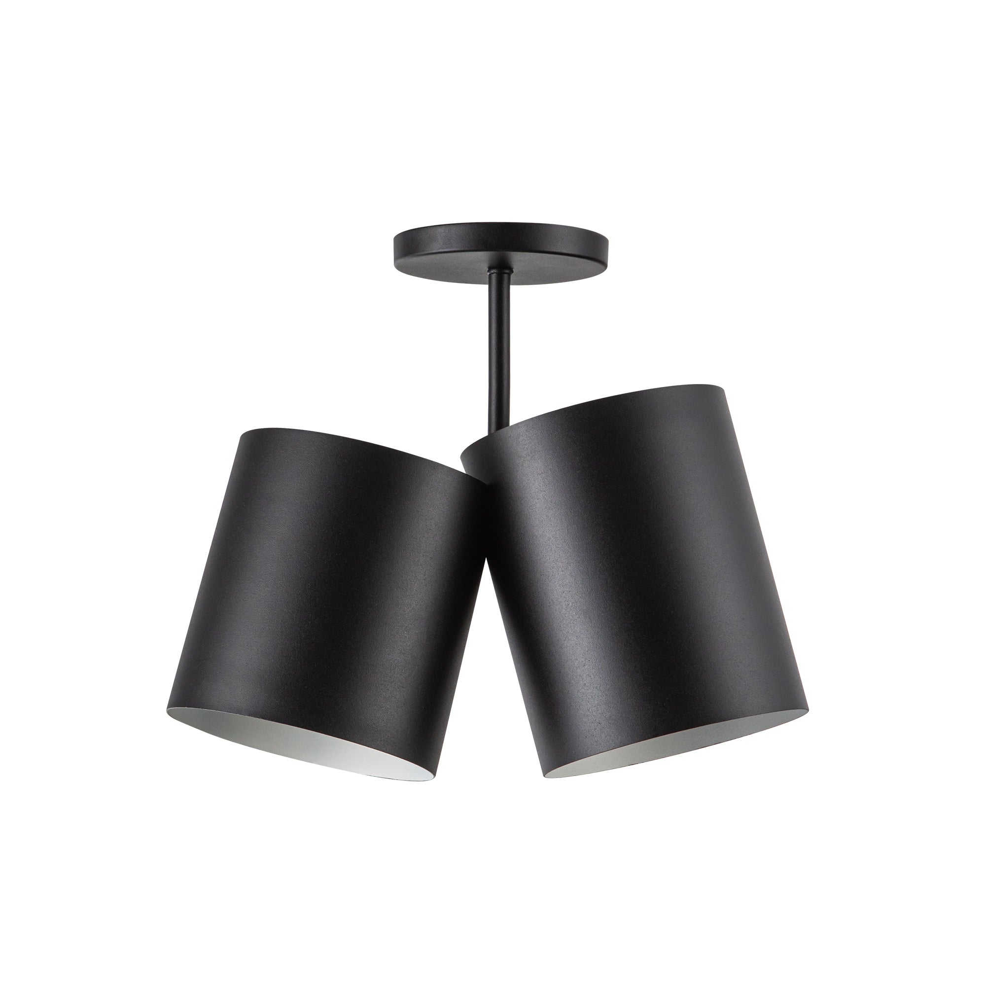 Keiko 14-in Aluminum Semi-Flush Mount